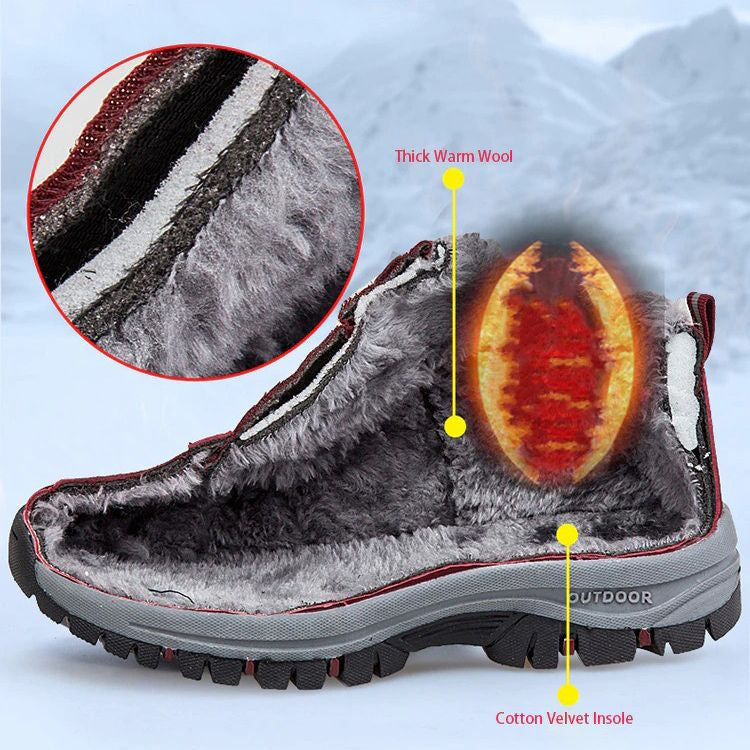 Ella | Damen Orthopädische Schneeschuhe mit Warmem Futter