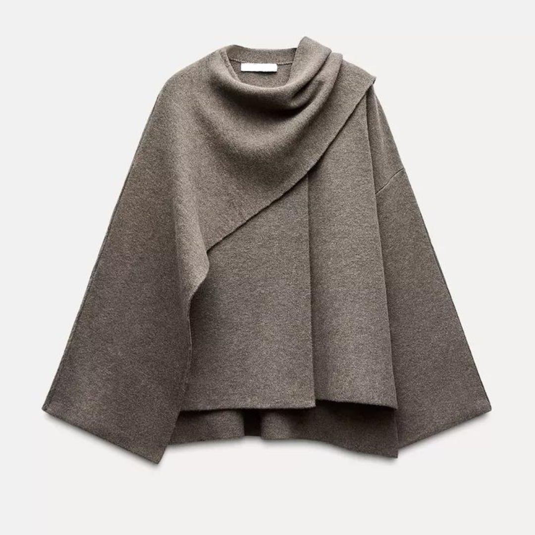 Levke | Damen Viral Cape Mantel