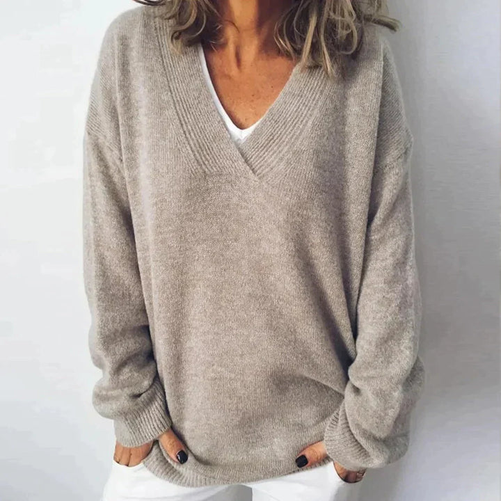 Esra | Damen Gemütlicher Pullover