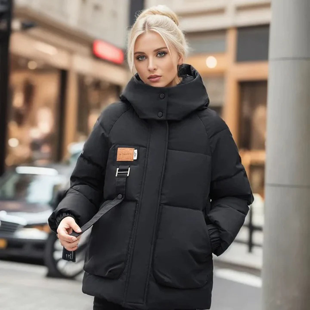 Gloria | Damen Stilvolle eleganter Wintermantel