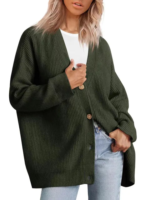 Nena | Strickjacke aus Kaschmir mit V-Ausschnitt Für Damen