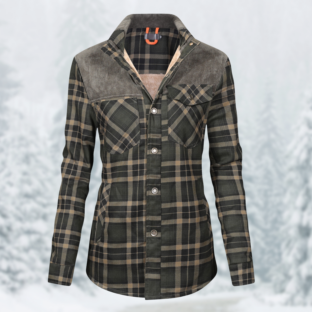 Carissa - Flanell-Wanderjacke für Frauen