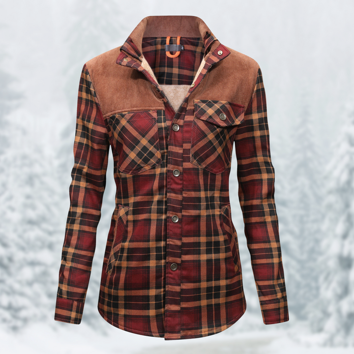 Carissa - Flanell-Wanderjacke für Frauen