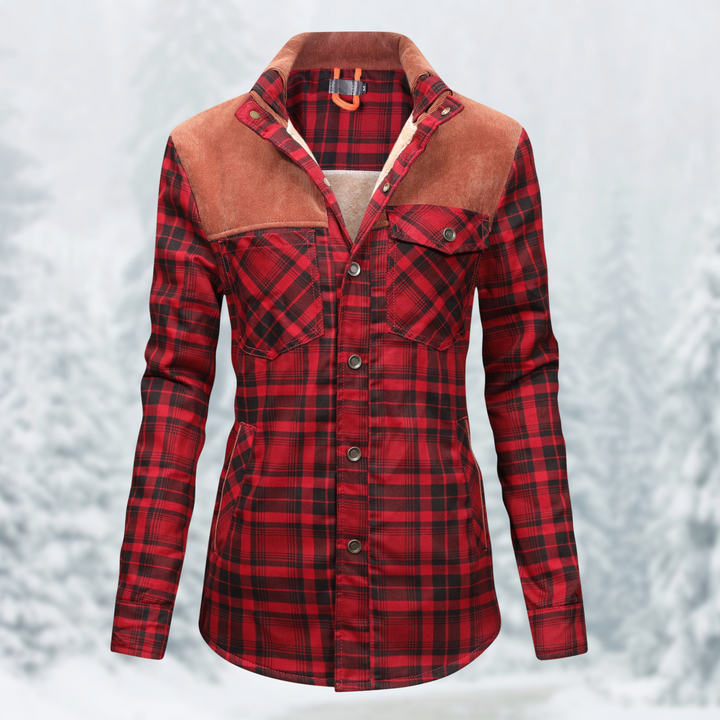 Carissa - Flanell-Wanderjacke für Frauen