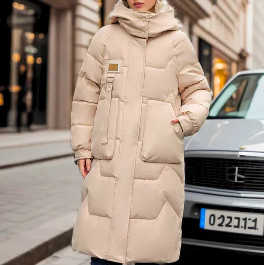 Noor | Lange Damen Winter Pufferjacke