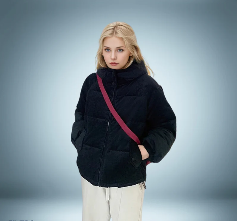 Hester | Damen daunenjacke mit kapuze