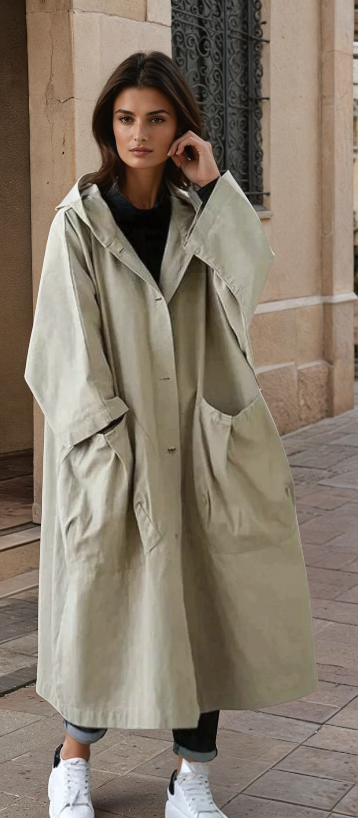 Ilona | Damen Trenchcoat