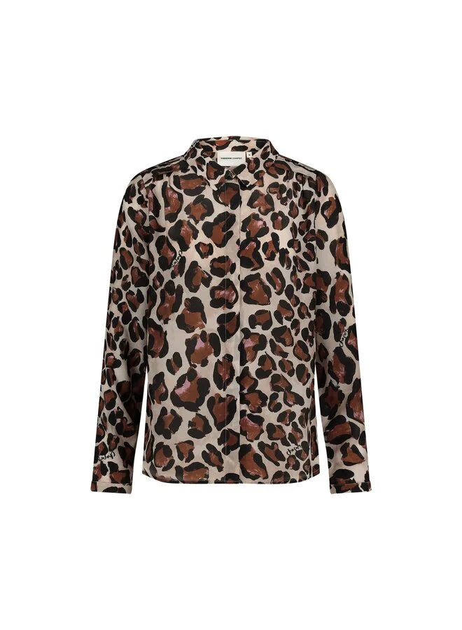 Leopardenbluse