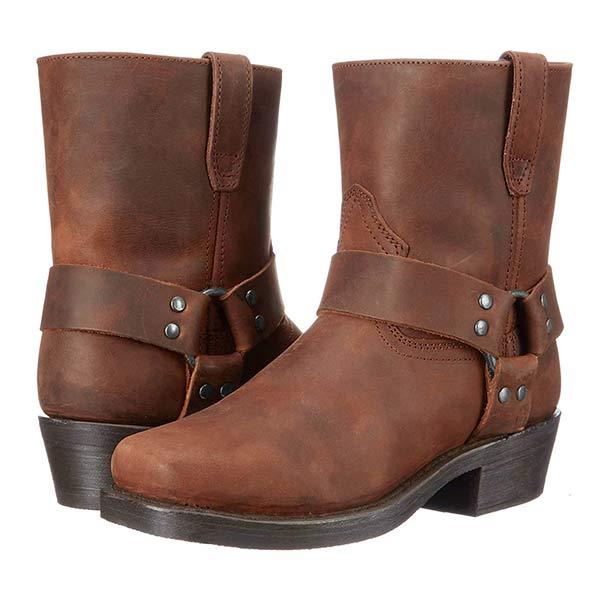 Christina | Seite Reißverschluss Western Cowboy Stiefel