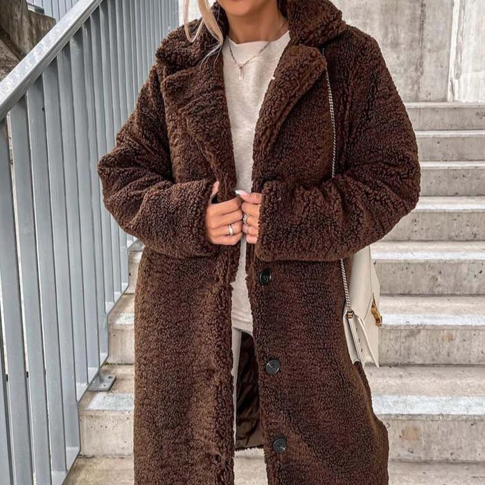 Leotina | Stylische Teddyfleecejacke für Damen