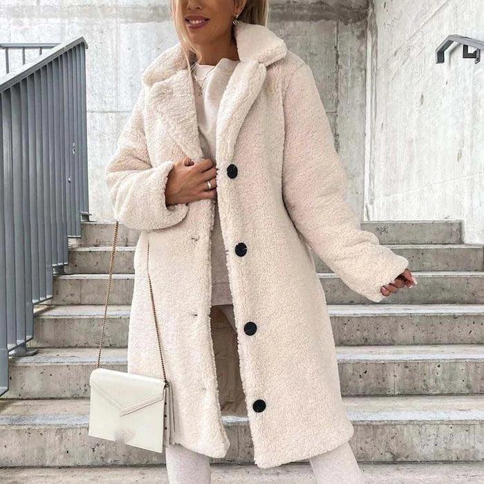 Leotina | Stylische Teddyfleecejacke für Damen