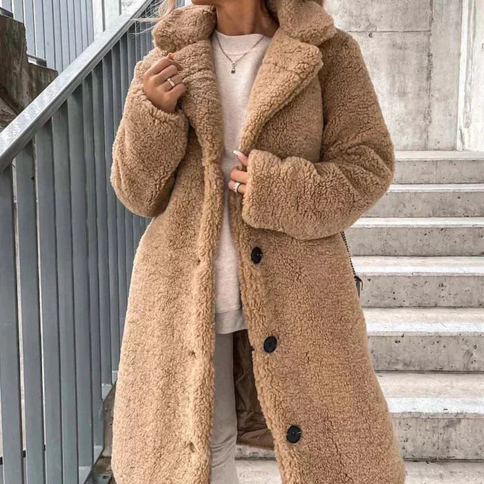 Leotina | Stylische Teddyfleecejacke für Damen